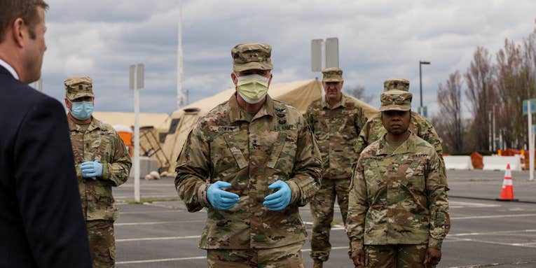 The Army warned in early February that up to 150,000 Americans could die of COVID-19