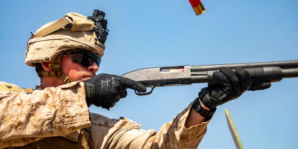The Marine Corps is working on a Taser shotgun round to down targets more than 100 yards away