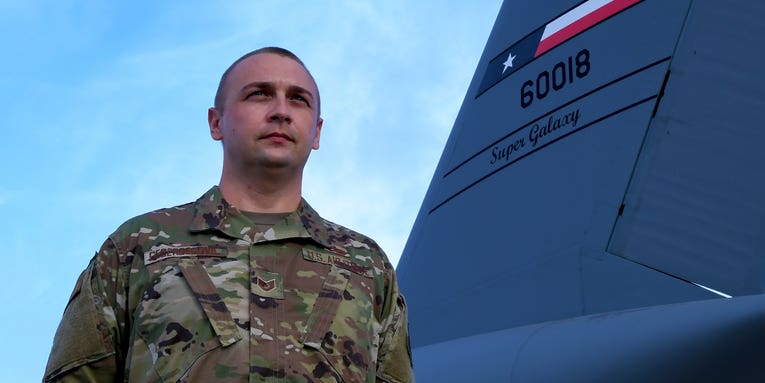 A former war refugee lives the American dream as a Reserve airman