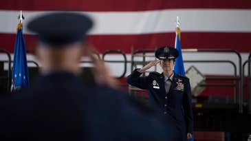 She once was barred from fighter jets. Now she’s the Pentagon’s only female four-star