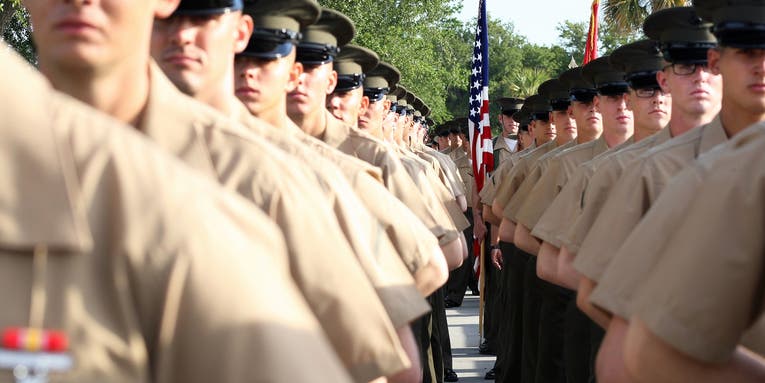 First Marine recruits begin training at Parris Island again after COVID-19 outbreak
