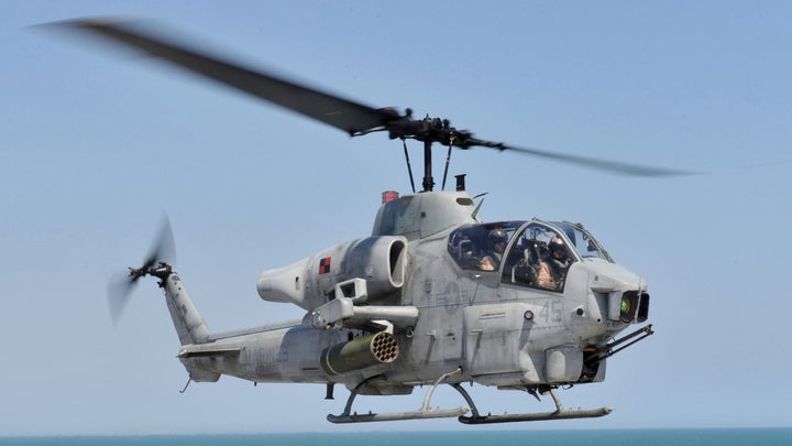 The Marine Corps AH-1W Super Cobra makes its final flight after more than 30 years of service