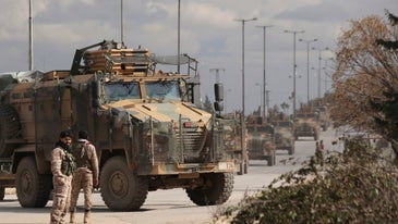 Turkey retaliates against Syrian forces after 33 of its soldiers killed in air strikes