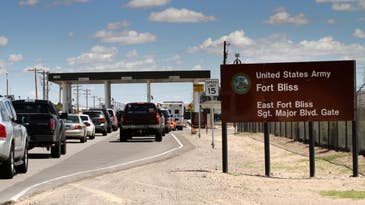 Fort Bliss soldier shot after allegedly pointing handgun at military police