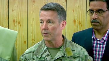 Top US commander in Afghanistan meets with Taliban to discuss reduction in violence