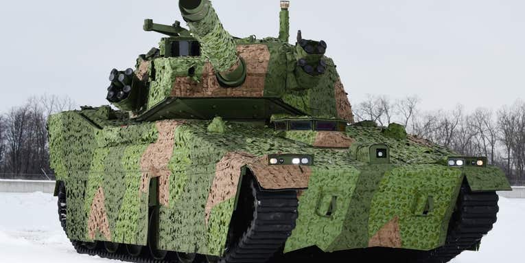 A few lucky soldiers are about to get their hands on a new light tank for testing