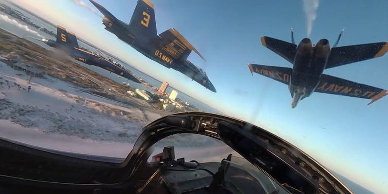 Blue Angels final ‘legacy’ F/A-18 Hornet flight