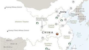 Newly-released Pentagon maps reveal the limits of China's growing military power