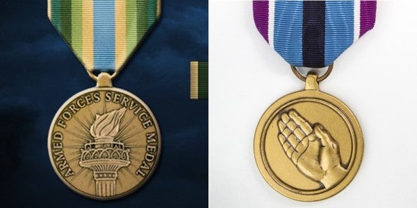 Humanitarian Service Medal For Covid
