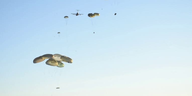 82nd Airborne Drops Into Latvia