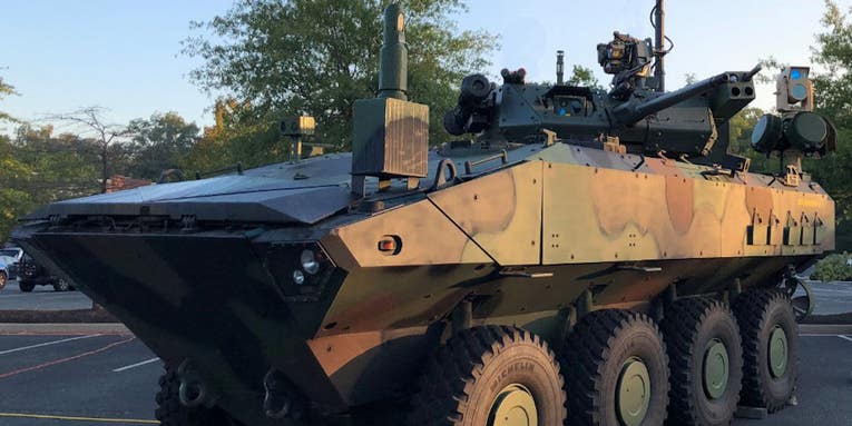 Check out all the firepower on the Marine Corps’s first new amphibious battlewagon since Vietnam