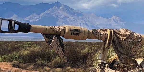 We salute the Army crew who named their howitzer ‘coronavirus’