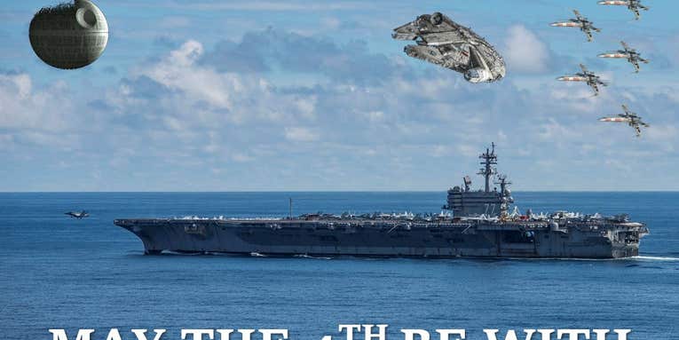The Force is not strong with this poorly-conceived Navy ‘Star Wars’ tribute