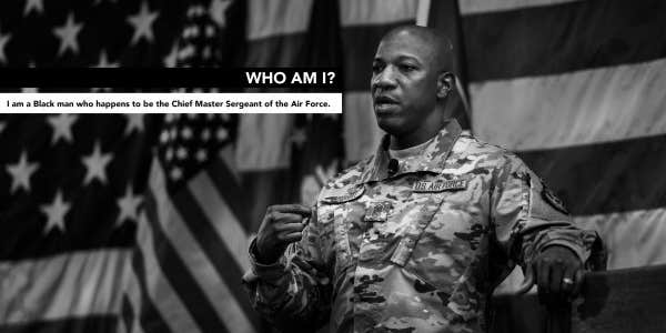 ‘This could happen to me’ — The Air Force’s top enlisted airman shares his struggle against racism in the ranks