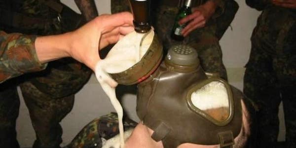 It took six German cops to arrest an intoxicated cowboy boot-wearing US soldier — and that’s why we have safety briefs