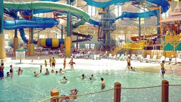 Navy recruits are being quarantined at Great Wolf Lodge, but water slides are sadly out of the question