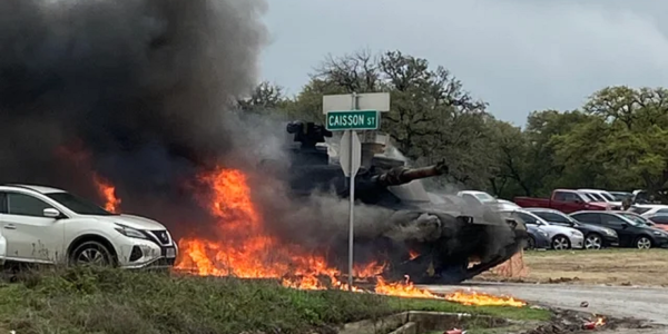 The Army is investigating why an M1 Abrams tank burst into flames on Fort Hood