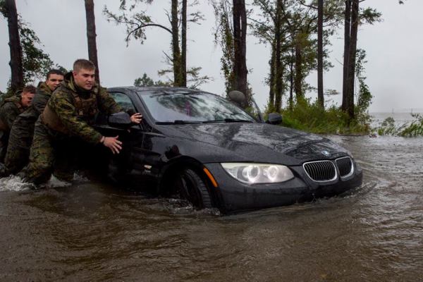 The US Military Steps Up Hurricane Florence Relief Efforts As Flooding Persists
