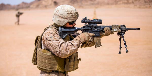 The Marine Corps’s M27 rifle is officially here to make your day — if you’re lucky
