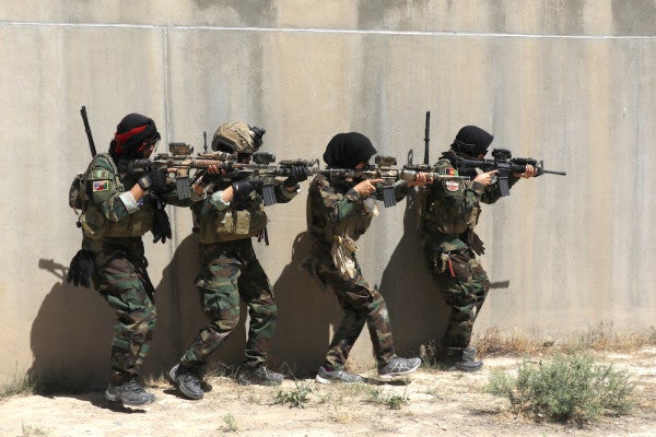 Watch Afghan Special Forces&#8217; All-Female Platoon Train To Kick Ass And Take Names