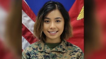 The Marine Corps is charging her with attempted murder. Her family says she's suffering from PTSD