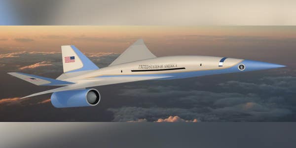 The Air Force just awarded a contract to develop a supersonic Air Force One