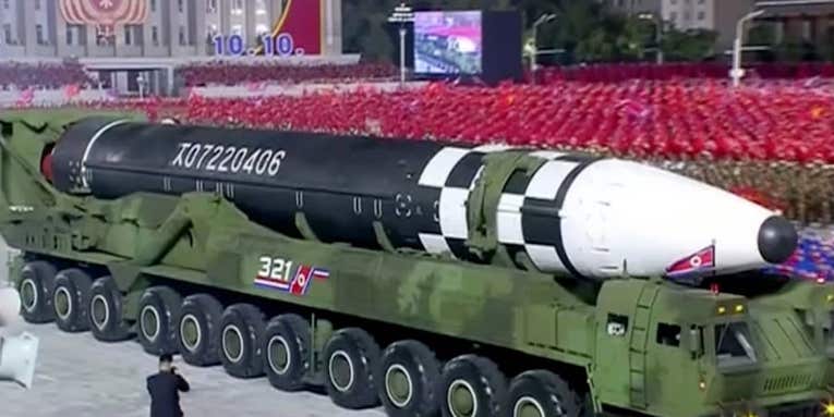 North Korea unveils ‘monster’ new intercontinental ballistic missile at parade