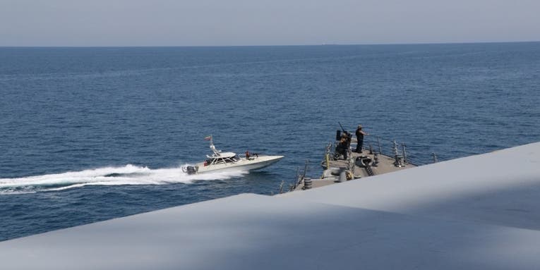 Iran is back to harassing US ships in the Persian Gulf
