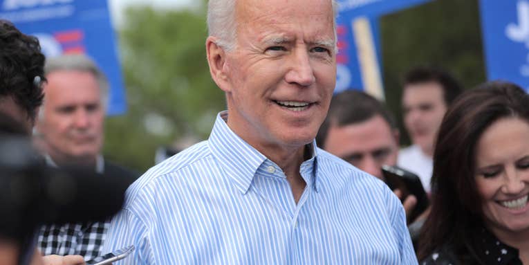 Joe Biden will be your next commander in chief