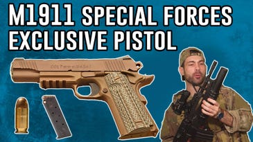 M1911 pistol is exclusively for high speeds