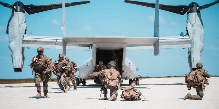 Marines are practicing island-hopping ahead of a future war with China
