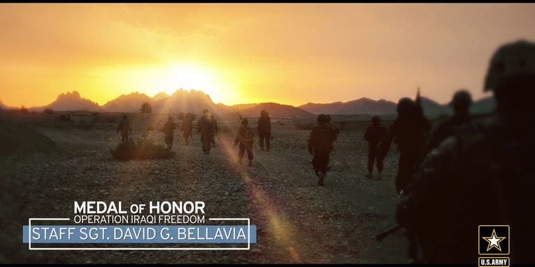 Medal of Honor recipient, Staff Sergeant David G. Bellavia, speaks about his service, and the relationship to Army Values.