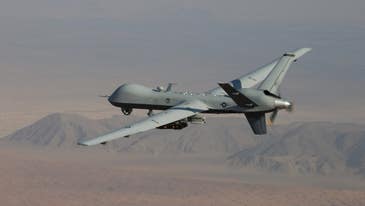 A Marine crew just rocked an MQ-9 Reaper drone downrange for the first time