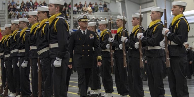 Navy delays new arrivals at boot camp for a week after recruit tests positive for COVID-19