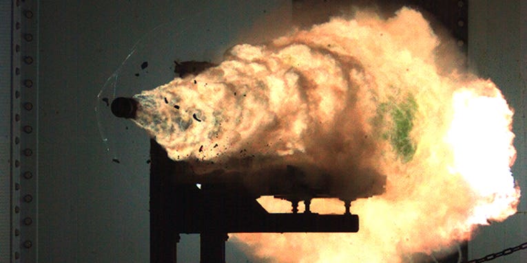 Navy test-fires Hyper Velocity Projectile