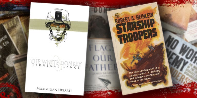‘Starship Troopers’ is off the Marine commandant’s reading list, but ‘White Donkey’ by Terminal Lance is in