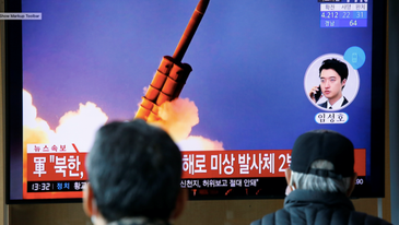 North Korea fires two short-range missiles into Sea of Japan