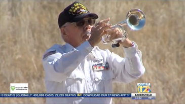 ‘One hell of a patriot’ — Combat airman who played Taps for over 5,000 veteran funerals dies at 98