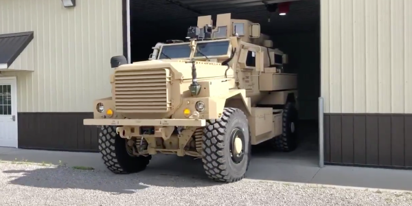A West Virginia town of 8,400 people just picked up an MRAP for some reason