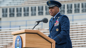 General becomes first Black superintendent of the Air Force Academy