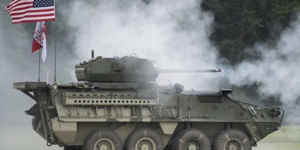 The Army is eyeing 30mm autocannons for even more of its Stryker fleet