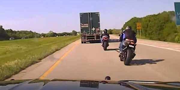 Watch an Oklahoma airmen get arrested after leading police on a 180-mph motorcycle chase