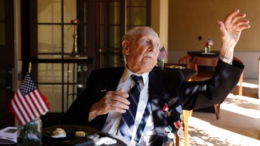 This WWII soldier survived 5 days behind enemy lines on nothing but chocolate bars