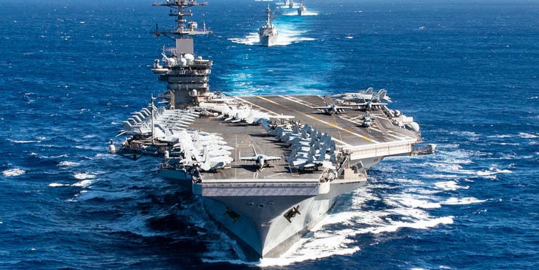 Search underway for missing USS Theodore Roosevelt sailor