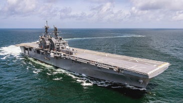 Meet the Navy’s newest amphibious assault ship for a ‘leaner and meaner’ Marine Corps