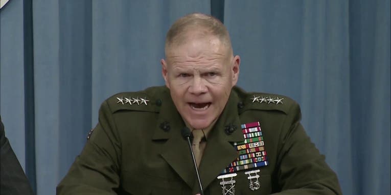 Marine Corps Commandant: ‘We’re The Mujahideen’ In Afghanistan