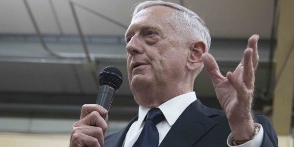 Mattis Uses In-Flight Safety Brief To Explain ‘America First’ To Allies