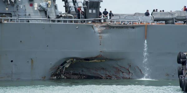 USS John McCain’s Former XO Disciplined As Fallout From Deadly Collisions Sweeps Navy