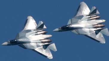 Russia’s Newest, Mysterious Fighter Jet Just Showed Up In Syria
