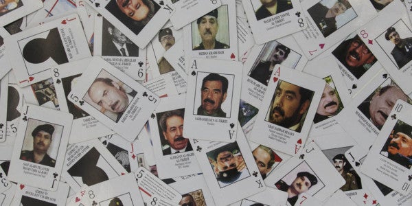 Bicycle Iraqi Most Wanted Playing Cards